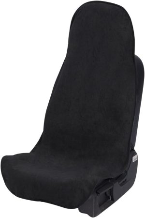 41n38kjBSL._AC_SL1000_ Waterproof Car Seat Cover Universial Fits Car Sweat Towel for Trucks SUV Car Seat Protector Black