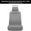 51UE1QVPCsL._AC_SL1200_ Waterproof Seat Cover, Upgraded Sweat Carseat Protector, Perfect for Universal Anti-Slip Car Truck SUV Seat, Ideal for Surfing Yoga Gym Workout, Grey