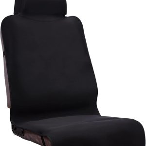 Waterproof Seat Cover, Anti-Slip Car Seat Protector for Car Truck SUV, Black