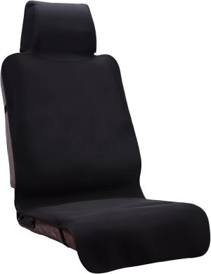 51ma9y6vEFL._AC_SL1500_ Waterproof Seat Cover, Anti-Slip Car Seat Protector for Car Truck SUV, Black