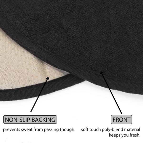 612m7scU3fL._AC_SL1100_ Waterproof Sweating Car Seat Cover – Universal Non-Slip Towel Seat Protector for Gym, Beach & Hiking, Machine Washable (Black)