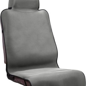 Waterproof Seat Cover, Upgraded Sweat Carseat Protector, Perfect for Universal Anti-Slip Car Truck SUV Seat, Ideal for Surfing Yoga Gym Workout, Grey