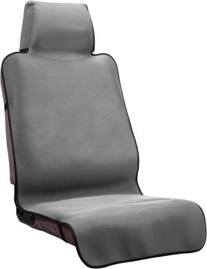 61F1neqm4ZL._AC_SL1500_ Waterproof Seat Cover, Upgraded Sweat Carseat Protector, Perfect for Universal Anti-Slip Car Truck SUV Seat, Ideal for Surfing Yoga Gym Workout, Grey