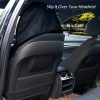 61hnhpyqSL._AC_SL1300_ Waterproof Sweating Car Seat Cover – Universal Non-Slip Towel Seat Protector for Gym, Beach & Hiking, Machine Washable (Black)
