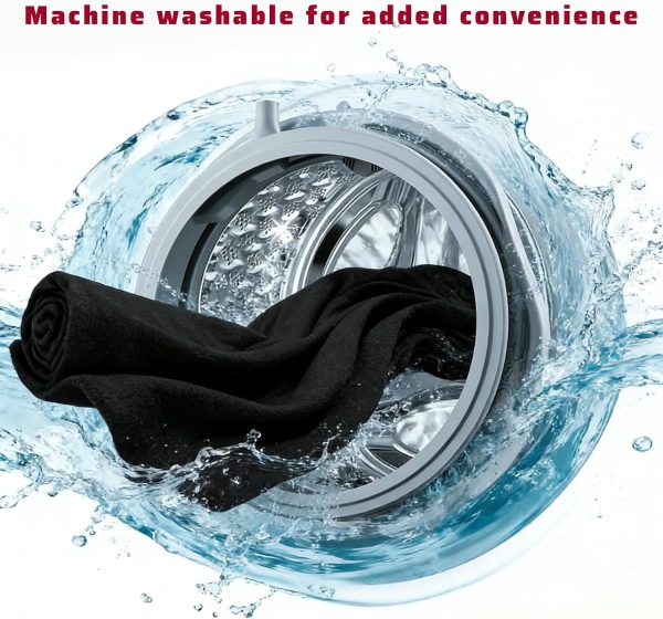 Car Towel Seat Cover, Waterproof Non-Slip Front Seat Protector (Black)
