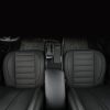 2 Pack Black Leather Front Seat Covers, Full Wrap, Waterproof – Fits Most Cars, Trucks, SUVs